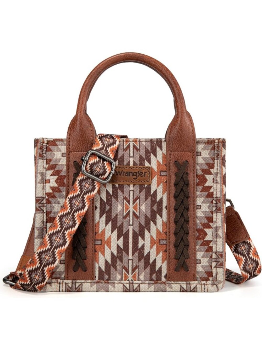 Stylish Mini Tote Bag for Women | Western Crossbody Purse | Aztec Design Handbag